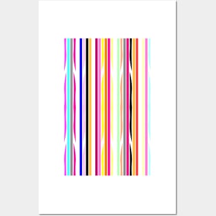 Rainbow barcode Posters and Art